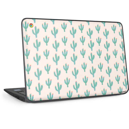 Bouffants and Broken Hearts Cacti 3 HP Chromebook Skin