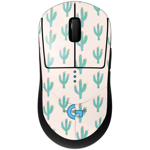 Bouffants and Broken Hearts Cacti 3 G Pro Wireless Gaming Mouse Skin