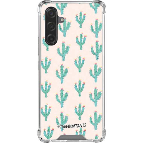 Bouffants and Broken Hearts Cacti 3 Galaxy A17 Clear Case