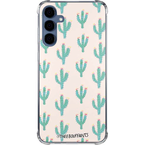 Bouffants and Broken Hearts Cacti 3 Galaxy A55 5G Clear Case