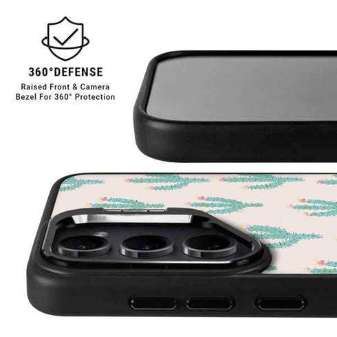 Bouffants and Broken Hearts Cacti 3 Galaxy S24 Ultra Kickstand Case