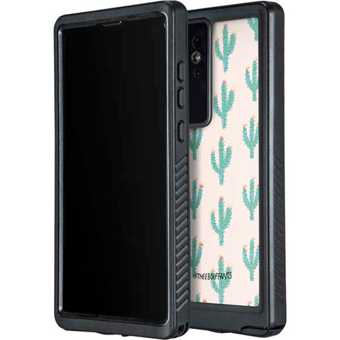 Bouffants and Broken Hearts Cacti 3 Galaxy S24 Ultra Waterproof Case
