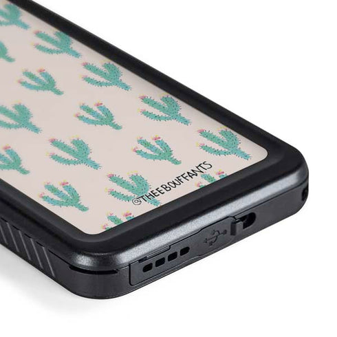 Bouffants and Broken Hearts Cacti 3 Galaxy S24 Waterproof Case