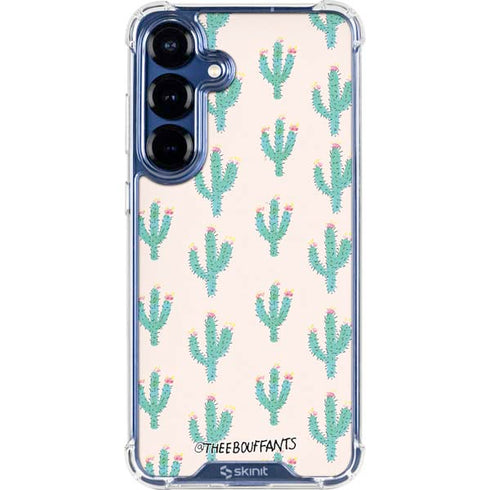 Bouffants and Broken Hearts Cacti 3 Galaxy S25 Clear Case
