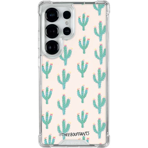 Bouffants and Broken Hearts Cacti 3 Galaxy S25 Ultra Clear Case