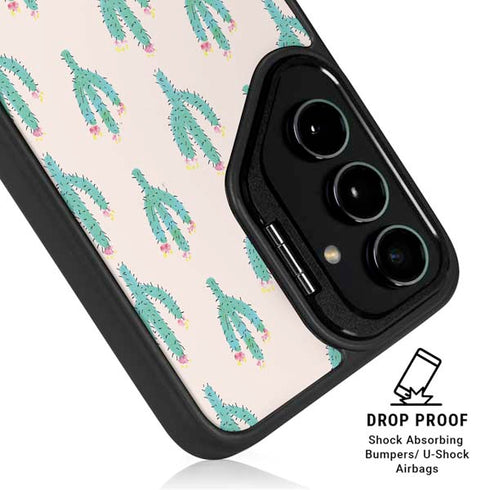 Bouffants and Broken Hearts Cacti 3 Galaxy S26 Kickstand Case