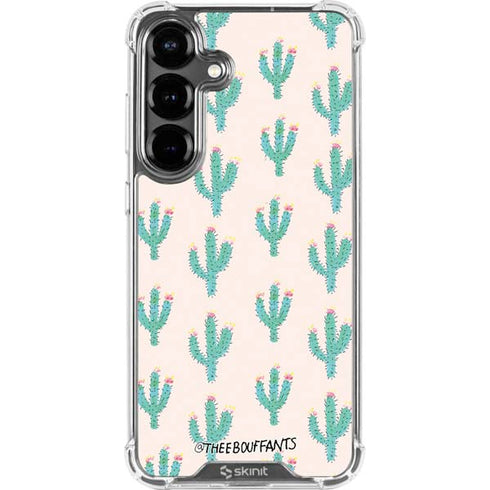 Bouffants and Broken Hearts Cacti 3 Galaxy S26 Plus Clear Case