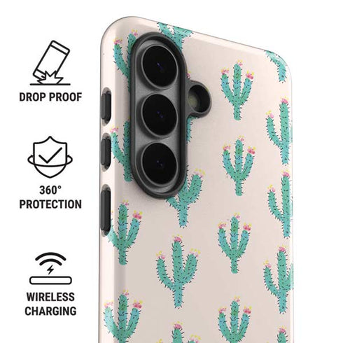 Bouffants and Broken Hearts Cacti 3 Galaxy S26 Plus Impact Case