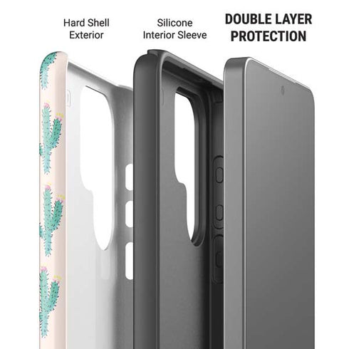 Bouffants and Broken Hearts Cacti 3 Galaxy S26 Ultra Impact Case