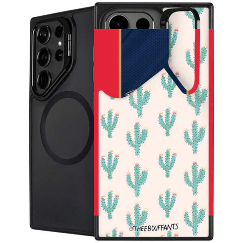 Bouffants and Broken Hearts Cacti 3 Galaxy S26 Ultra Kickstand Case