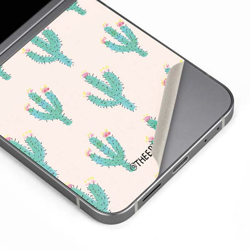 Bouffants and Broken Hearts Cacti 3 Galaxy Z Flip6 Skin