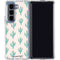 Bouffants and Broken Hearts Cacti 3 Galaxy Z Fold5 5G Clear Case