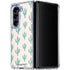 Bouffants and Broken Hearts Cacti 3 Galaxy Z Fold5 5G Clear Case