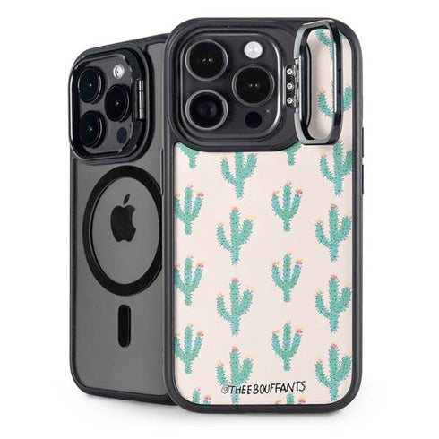 Bouffants and Broken Hearts Cacti 3 iPhone 14 Pro Max Kickstand Case