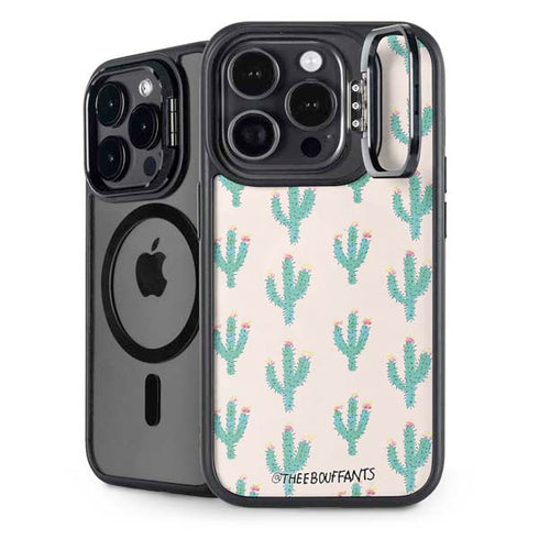 Bouffants and Broken Hearts Cacti 3 iPhone 15 Pro Kickstand Case