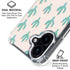 Bouffants and Broken Hearts Cacti 3 iPhone 16 Clear Case