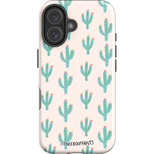 Bouffants and Broken Hearts Cacti 3 iPhone 16 Plus Impact Case