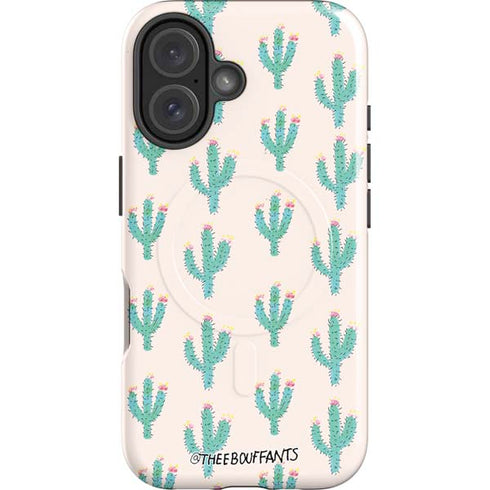 Bouffants and Broken Hearts Cacti 3 iPhone 16 Plus Magsafe Impact Case