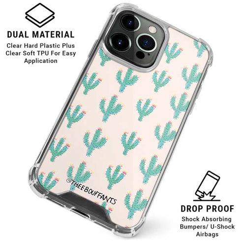 Bouffants and Broken Hearts Cacti 3 iPhone 16 Pro Clear Case