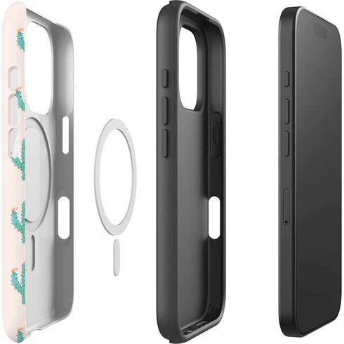 Bouffants and Broken Hearts Cacti 3 iPhone 16 Pro Magsafe Impact Case
