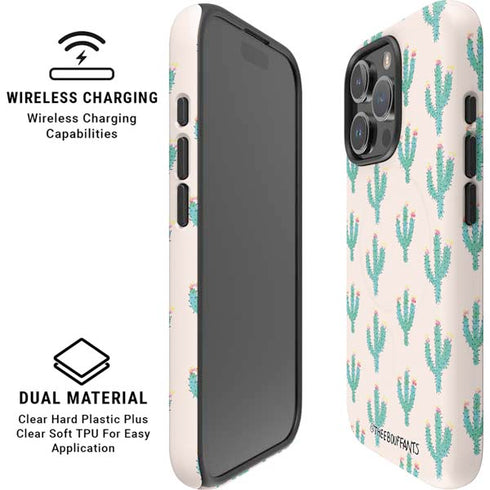 Bouffants and Broken Hearts Cacti 3 iPhone 16 Pro Magsafe Impact Case