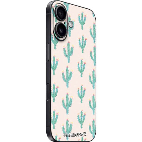 Bouffants and Broken Hearts Cacti 3 iPhone 16 Skin