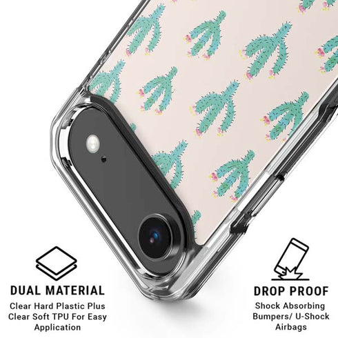 Bouffants and Broken Hearts Cacti 3 iPhone 17 Air Clear Case