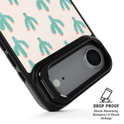 Bouffants and Broken Hearts Cacti 3 iPhone 17 Air Kickstand Case