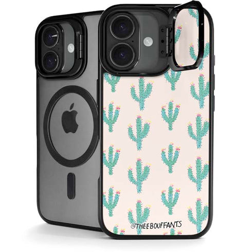 Bouffants and Broken Hearts Cacti 3 iPhone 17 Kickstand Case