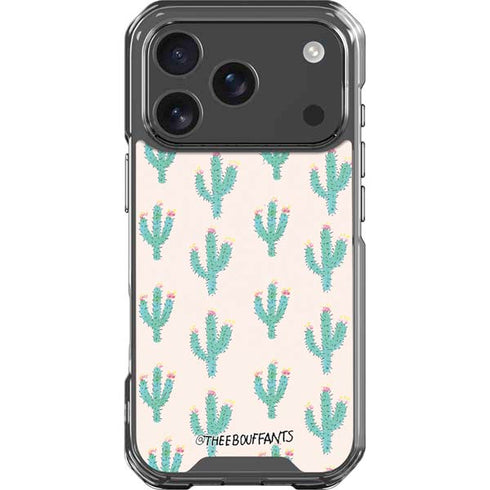 Bouffants and Broken Hearts Cacti 3 iPhone 17 Pro Clear Case