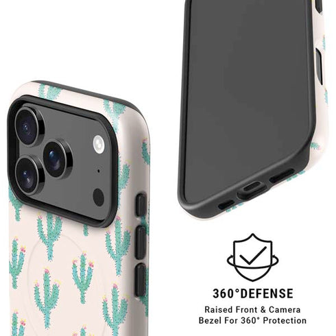 Bouffants and Broken Hearts Cacti 3 iPhone 17 Pro Magsafe Impact Case