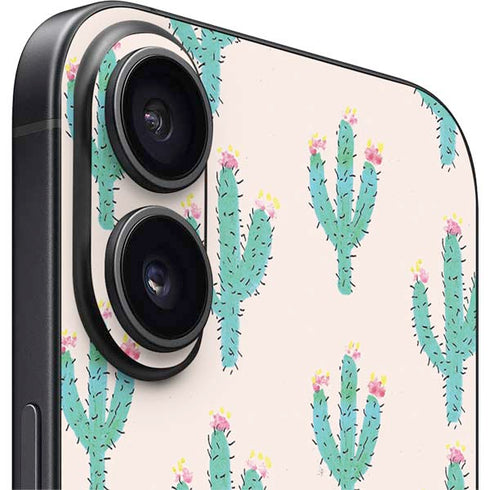Bouffants and Broken Hearts Cacti 3 iPhone 17 Skin