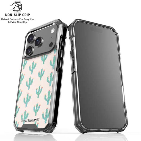 Bouffants and Broken Hearts Cacti 3 iPhone 18 Pro Clear Case