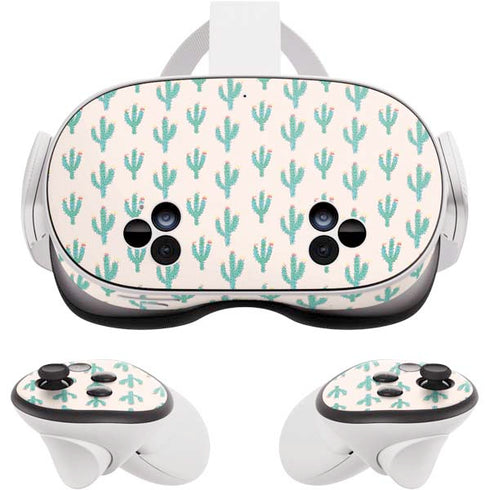 Bouffants and Broken Hearts Cacti 3 Meta Quest 3S Skin