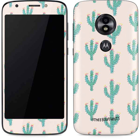 Bouffants and Broken Hearts Cacti 3 Moto E5 Play Skin
