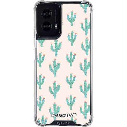 Bouffants and Broken Hearts Cacti 3 Moto G Power 5G (2024) Clear Case