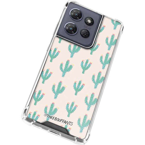 Bouffants and Broken Hearts Cacti 3 Moto G Stylus 5G (2025) Clear Case