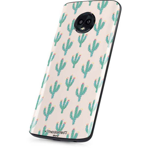 Bouffants and Broken Hearts Cacti 3 Moto G6 Skin