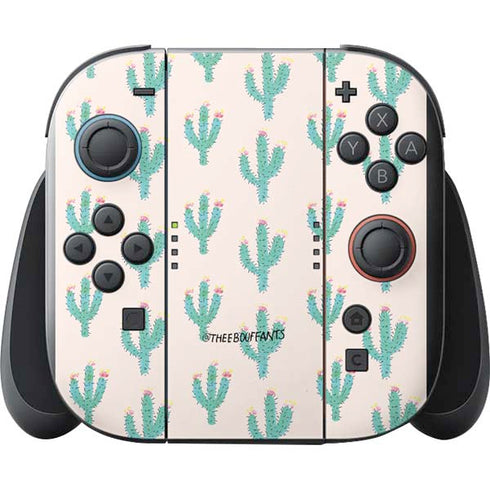 Bouffants and Broken Hearts Cacti 3 Nintendo Switch 2 (2025) with Joy-Con Skin