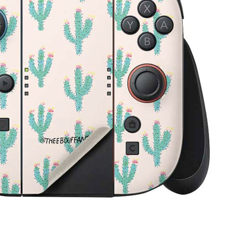 Bouffants and Broken Hearts Cacti 3 Nintendo Switch 2 (2025) Joy-Con Controller Skin