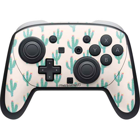 Bouffants and Broken Hearts Cacti 3 Nintendo Skins