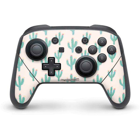 Bouffants and Broken Hearts Cacti 3 Nintendo Skins