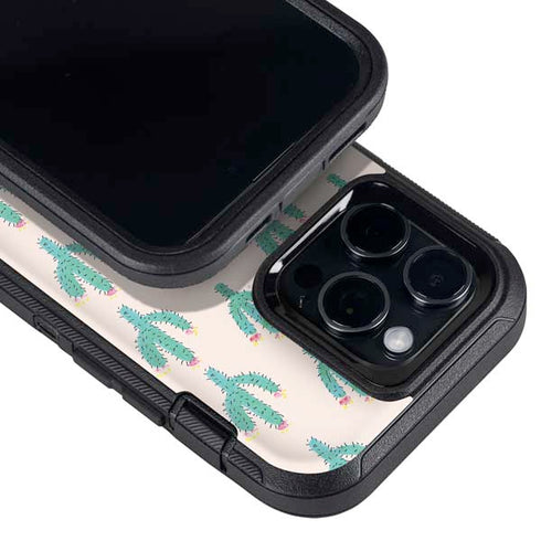 Bouffants and Broken Hearts Cacti 3 Otterbox Defender iPhone Skin