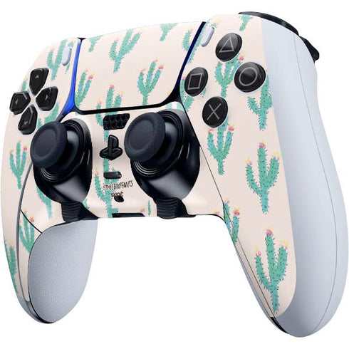 Bouffants and Broken Hearts Cacti 3 PS5 DualSense Edge Pro Controller Skin