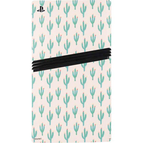 Bouffants and Broken Hearts Cacti 3 PS5 Pro Console Skin