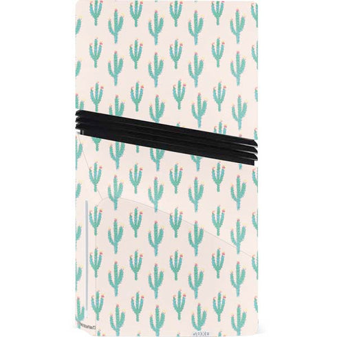 Bouffants and Broken Hearts Cacti 3 PS5 Pro Disk Console Skin