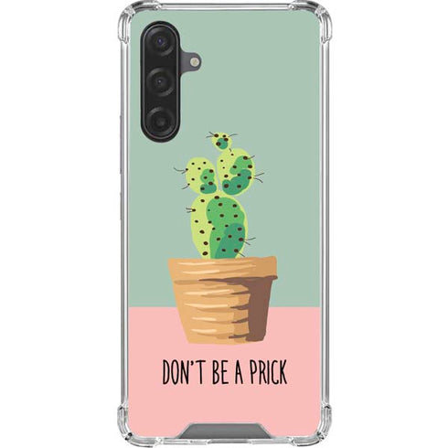 Cactus Prick Galaxy A17 Clear Case