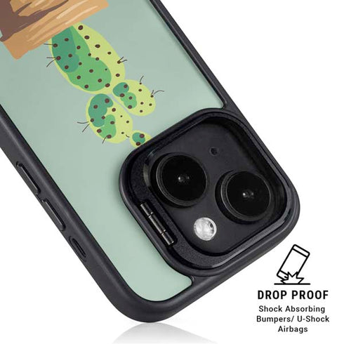 Cactus Prick iPhone 14 Kickstand Case