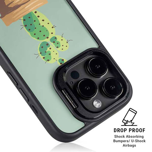 Cactus Prick iPhone 14 Pro Kickstand Case