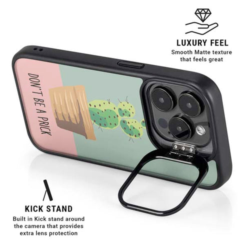 Cactus Prick iPhone 14 Pro Max Kickstand Case
